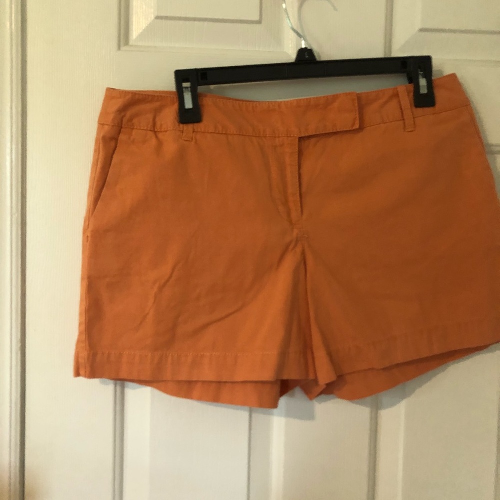 Orange loft shorts